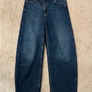 Zara Dark Blue Denim Jeans